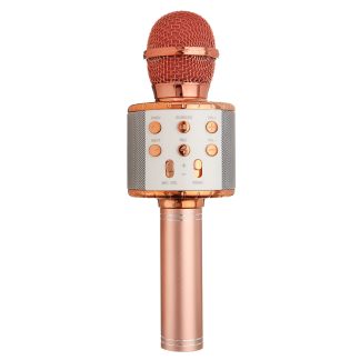WS858L bluetooth sans fil karaoke KTV Audio Live Microphone Haut-parleur stereo chantant Lecteur - Dore