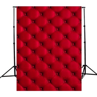 5X7FT 3D rouge mur tissu photographie fond accessoires de toile de fond pour Studio Photo