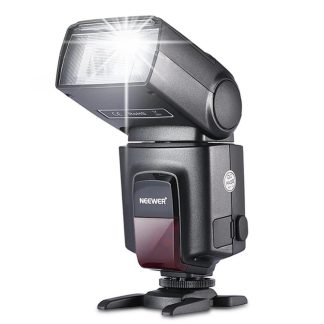 Neewer TT560 Flash Speedlite pour Canon 6D 60D 700D pour Nikon D7100 D90 D7000 D5300 Appareils photo Flash pour appareil photo reflex - Noir