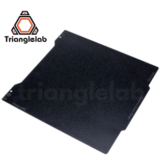 Trianglelabe / Dforcee 192X186mm Prusa MINI Imprimante 3D de plaque de construction PEI texturee double face en tele d'acier e ressort PEI revetue de poudre
