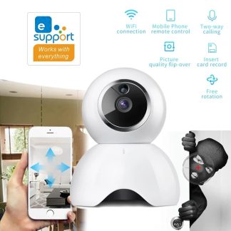 eWeLink Smart IOT HD 1080P camera IP APP telecommande Vision nocturne camera de surveillance video de securite - Prise UE