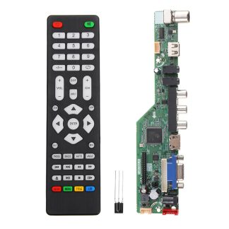 Geekcreite T.SK105A.03 Universal LCD TV Controller Driver Board PC/VGA/HD/USB Interface