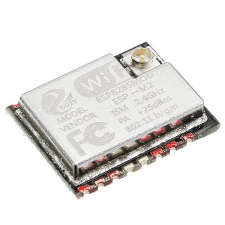3Pcs Mini ESP-M1 ESP8285 Serial Sans fil Module de transmission WiFi IoT Compatible avec ESP8266