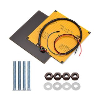 TWO TREESe 220x220x5.5mm Ultrabase Plate-forme de revetements microporeux en verre special avec lit chauffant pour imprimante 3D