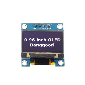 3pcs blanc 0.96 pouces OLED I2C IIC Communication Display 128 * 64 LCD Module