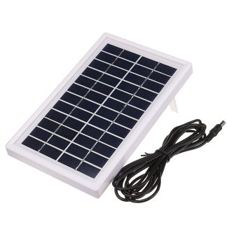 Mini banque de puissance de panneau solaire de silicium polycristallin de 3W 12V