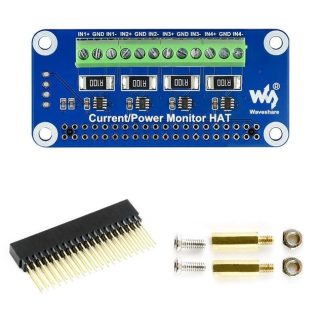 Caturda C2707 4Channel I2C Module de surveillance de puissance de tension de courant d'interface pour Raspberry Pi