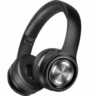 Picun P26 casque casque sans fil bluetooth pour telephone portable IOS Android ecouteurs avec prise en charge micro carte TF lecteur MP3 pour PC TV - Argente