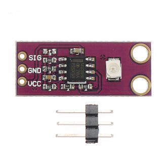 GUVA-S12SD 240nm-370nm Module de capteur de detection UV Capteur de lumiere Geekcreit pour Arduino - produits qui fonctionnent avec les cartes officielles Arduino