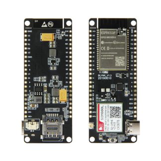 LILYGOe TTGO T-Call V1.4 CH9102F QFN24 ESP32 Module sans fil GPRS Antenne Carte SIM SIM800L Carte