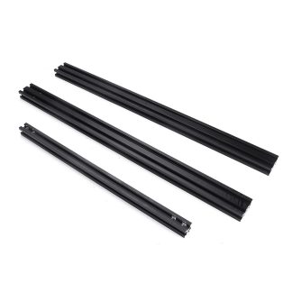 Cadre de profile inferieur en aluminium Creality 3De, noir 2020, en aluminium pour CR-10S, partie pour imprimante 3D PRO / CR-X