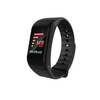 KALOAD F601 ecran couleur moniteur de pression arterielle de frequence cardiaque de sport IP67 Bracelet Smart impermeable e l'eau - Bleu