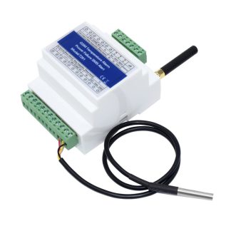 T201 GSM 3G 4G SMS Mise e niveau du moniteur de temperature Alarme de perte de courant ca/cc Moniteur e distance Prise en charge de la minuterie Rapport APP Contrele avec capteur de temperature DS18B20