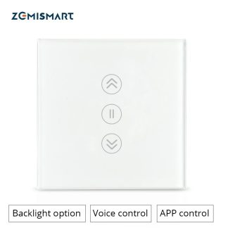 Zemismart Google Home Alexa interrupteur de rideau interrupteurs aveugles pour moteur e rouleau Standard moteur e glissiere Wifi APP Siri contrele