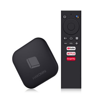 H96 HAKO Mini Amlogic S905Y2 DDR3 2 Go RAM eMMC 8 Go ROM Android 9.0 4K Smart TV Box Google Certifie 4K Netflix Youtube 5G Wifi bluetooth 4.2 Commande Vocale OTT Box - Prise UE