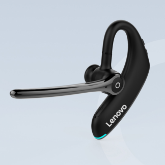 Lenovo BH2 Earhooks Casque sans fil Bluetooth 5.0 Reduction intelligente du bruit ecouteur d'appel haute definition - Noir