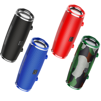 HOCO BS40 Mu Ge sport haut-parleur bluetooth Portable AUX Audio carte TF pour telephone intelligent ordinateur sans fil voiture lecteur de musique exterieur - Pommier