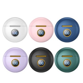 Bakeey J88 casque bluetooth BT5.1 casque sans fil longue duree annulation de bruit ecouteur leger avec micro - Noir