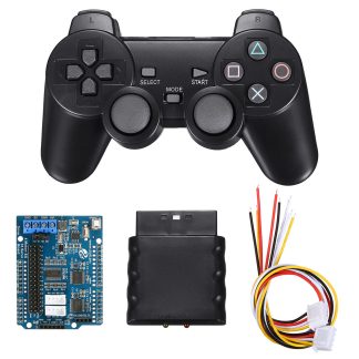 Moteur e courant continu 2/4 canaux 16 Plaque de commande du boetier de direction 4 Drive 4WD Plaque de conduite de voiture intelligente Geekcreit pour Arduino - produits qui fonctionnent avec les cartes officielles Arduino - Seul Tableau de Commande