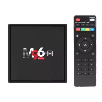 TRIPSKY M96-H H616 4 Go de RAM 32 Go de ROM Bluetooth 5G Wifi 4K HD Android 10.0 TV Box prend en charge le decodeur video H.265 VP9 - Prise UE