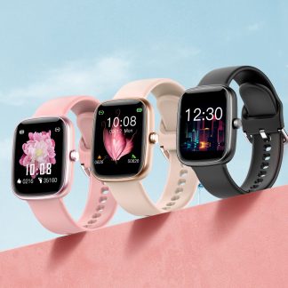 Bakeey NS17 1,4 pouces 2.5D ecran tactile ultra-etroit moniteur de frequence cardiaque Modes multisports IP68 etanche 220mAh BT5.0 montre intelligente - 001