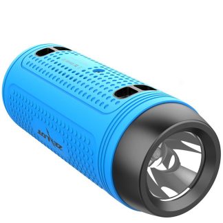 ZEALOT A1 haut-parleur Bluetooth Portable exterieur sans fil Super basse mains libres batterie externe lampe de poche haut-parleur - Bleu