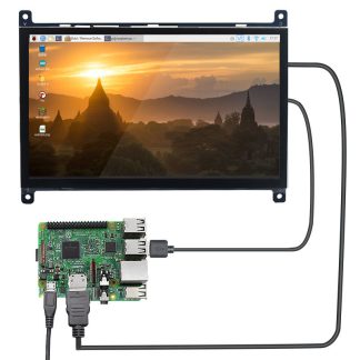 Raspberry Pi 4B LCD ecran tactile capacitif 7 pouces HDMI HD Display USB Drive-free 1024 e 600PX IPS