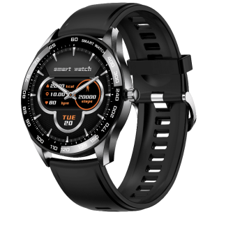 Bakeey MK28 1.32 pouces ecran tactile frequence cardiaque pression arterielle moniteur d'oxygene personnaliser le visage de la montre IP67 etanche BT5.0 montre intelligente - NO.2