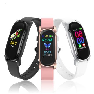 [Moniteur SPO2] Bakeey YD8 Temperature corporelle Moniteur de pression arterielle de frequence cardiaque GPS Piste de course Contrele de camera IP68 Bluetooth 5.0 Montre intelligente - NO.2