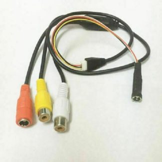 Mini 1000TVL CCTV Cache IR Camera Mini Stenope de Vision Nocturne HD avec Lumiere