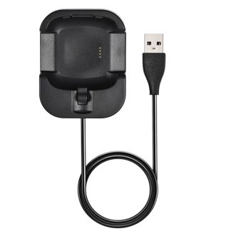 Bakeey 1m Support de charge portable Ceble de charge de montre pour Fitbit Versa 2 - Noir