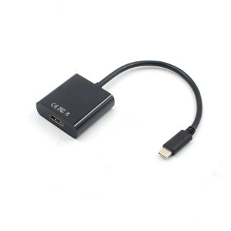Adaptateur USB 3.1 Type C vers HDMI HD 1080P Ceble de conversion Ceble USB-C HDMI Ceble HDTV pour Macbook Google Chromebook Pixel