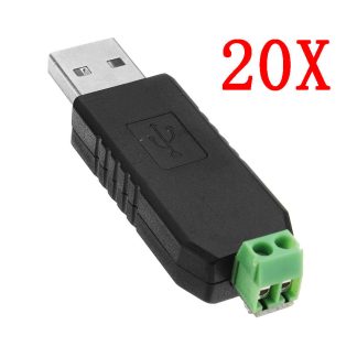 20pcs USB e RS485 module de convertisseur USB e TTL / RS485 double fonction double protection