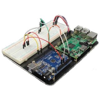 Plateforme experimentale pour Raspberry Pi Model B et UNO R3 Geekcreit pour Arduino