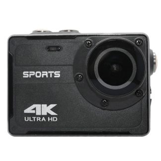 XANES SDV-8580Q 4K WiFi Camera de sport Vlog pour enregistrement Youtube Camera FPV 2.0 "LCD 8MP etanche DV 170 e Enregistreur Grand Angle Drive - Noir