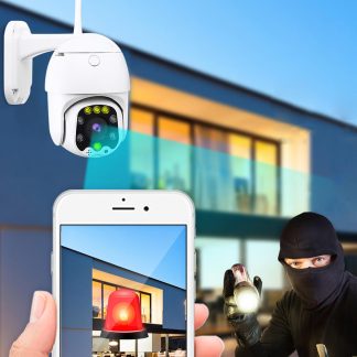 WiFi 1080P HD CCTV camera IP etanche exterieure PTZ securite sans fil IR camera