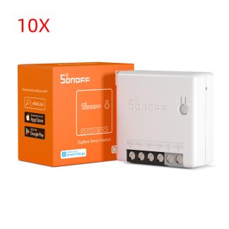 10 pieces SONOFF ZBMINI Zigbee3.0 interrupteur intelligent bidirectionnel APP telecommande via eWeLink support SmartThings Hub Alexa Google Home
