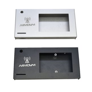 MMDVM Boetier separe 3,2 pouces Boetier en alliage d'aluminium noir et argent - Noir