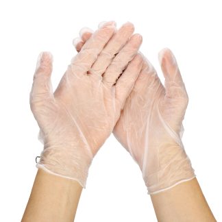 100pcs gants jetables PVC Work Golves outils de nettoyage pour la protection medicinale de cuisine