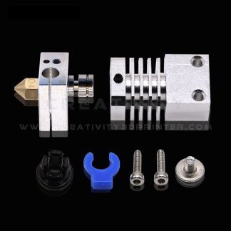 Creativitye Direct Upgrade MK8 CR10 Extruder Heatsink All Metal Hotend Pieces 3D pour CR-10 Ender 3 avec MK8 Buse CR10 Heat Breaker - ensemble 2