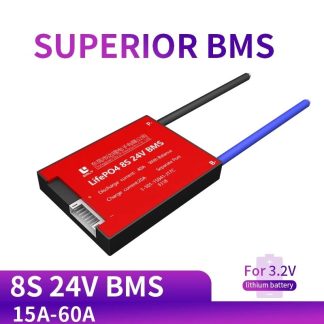 DALY BMS 8S 24V 29.6V 15A 20A 30A 40A 50A 60A Batterie Panneau de protection Lithium Lipo Lifepo4 BMS pour Scooter electrique pour Lithium Batterie - Port commun 15a 24v