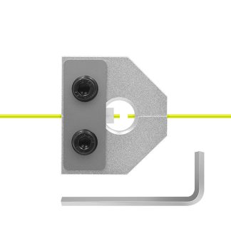 Filament Break Connector 1.75mm noir / argent piece d'imprimante 3D - Noir