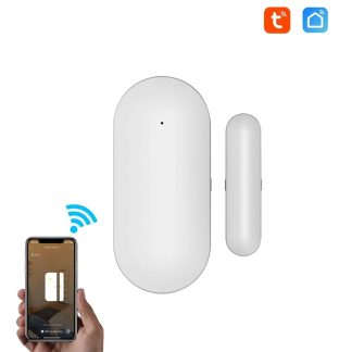 YAOSHENG YS69 Tuya Smart Home WiFi Capteur de porte App Notification Fenetre Detecteur Securite Protection Alerte Alarme De Securite