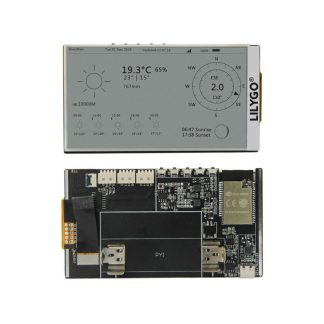 LILYGOe T5 ecran E-paper 4,7 pouces CH9102F QFN24 ESP32 V3 Version 16 Mo FLASH 8 Mo PSRAM WIFI Module d'affichage Bluetooth - support ph2.0