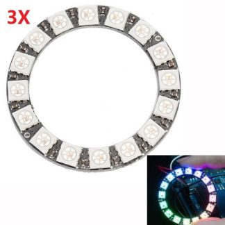 3Pcs CJMCU 16 bits WS2812 5050 RGB LED Carte de developpement de pilote