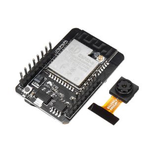 ESP32-CAM Carte de developpement de module de camera WiFi + bluetooth ESP32 avec module de camera OV2640 Geekcreit pour Arduino - produits compatibles avec les cartes officielles Arduino - 1 pc