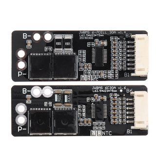 6S / 7S 30A Li-ion Lithium Batterie Protection Board Cellules Lipo BMS 18650 pour aspirateur de perceuse electrique pour lave-auto - 6 s