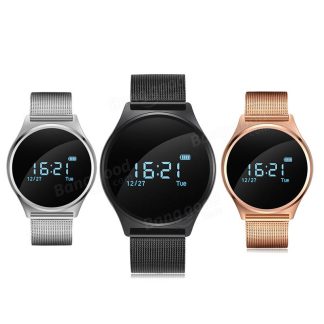 Bracelet intelligent de sport de moniteur de frequence cardiaque de pression arterielle M7 pour Android iOS - Argent B