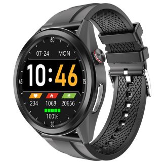 Bakeey W10 ecran tactile complet de 1,3 pouces PPG + ECG Frequence cardiaque Oxygene sanguin Pression arterielle Moniteur de temperature corporelle IP67 Montre intelligente etanche 240mAh - 001