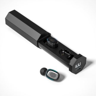 Bakeey S3 TWS ecouteur bluetooth 5.0 Casque sans fil LED Affichage In-ear Touch Control Hifi Sports Casque etanche avec etui de chargement - Rose